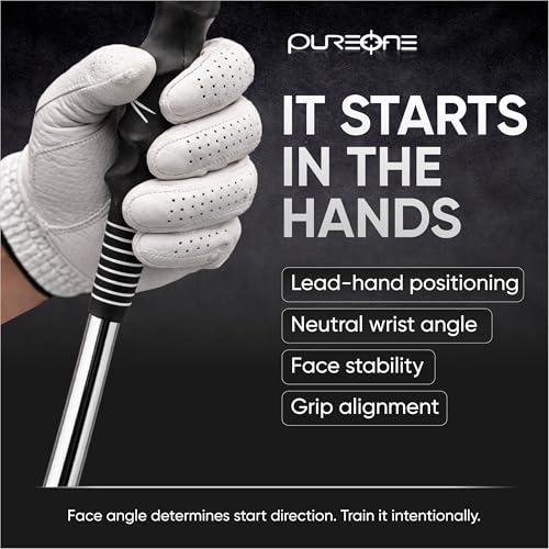 PureOne PureGrip Golf Training Aid Club Right-Handed - Improve Grip & Accuracy