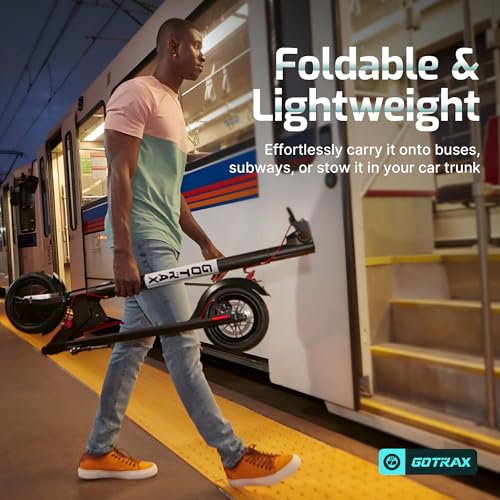 Gotrax GXL V2 Electric Scooter for Adults - Matt Black, 8.5" Tires, 12 Mile Range, 15.5 MPH, Foldable, 250W