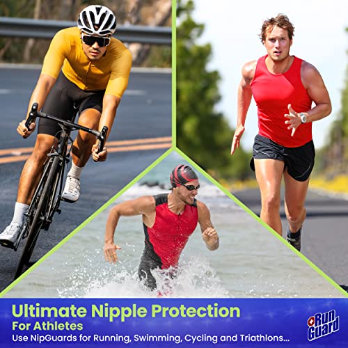 NipGuards 60 Pairs Anti-Chafing Nipple Covers for Endurance Athletes - Guaranteed Protection Since 1998