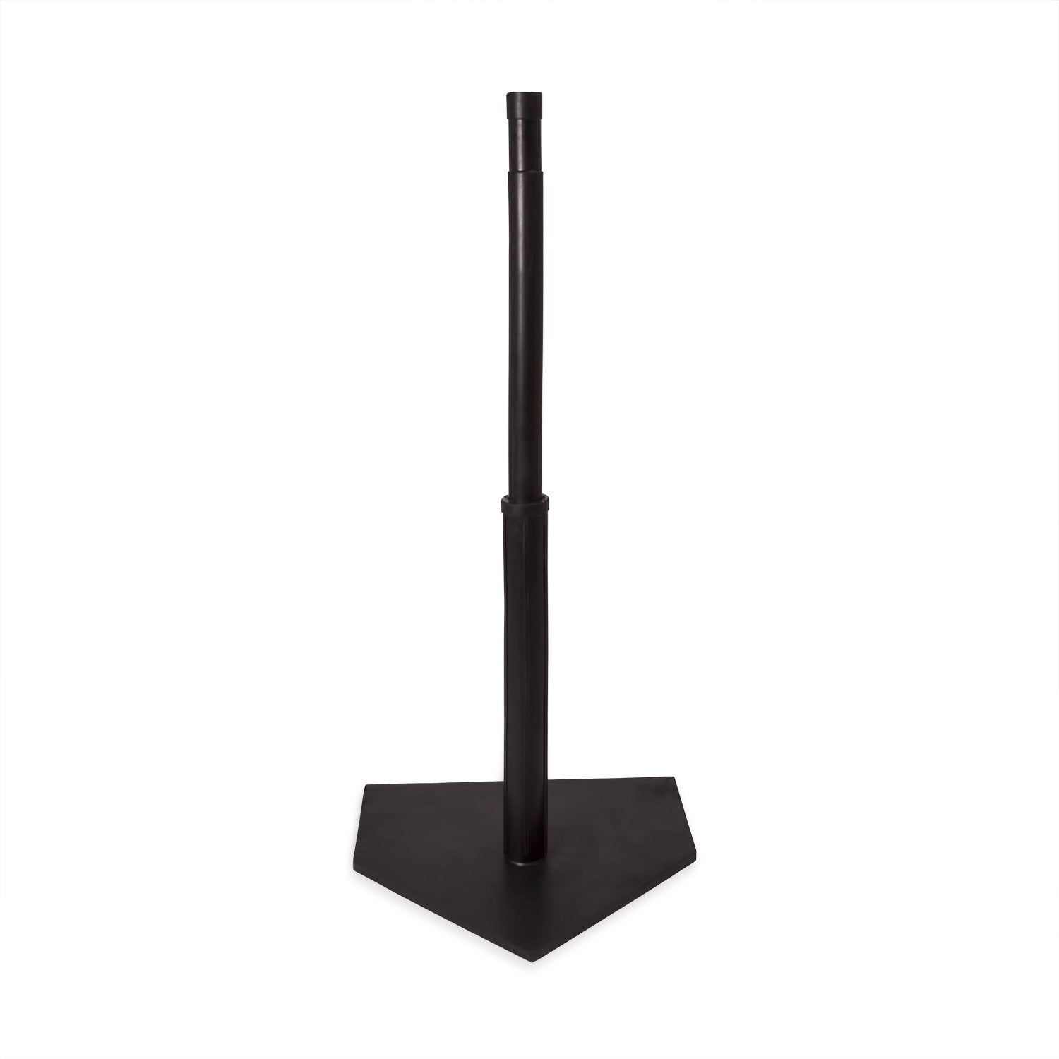 Champion Sports Deluxe Batting Tee - Mounted Adjustable Telescopic Batting Tee - 22"–36"