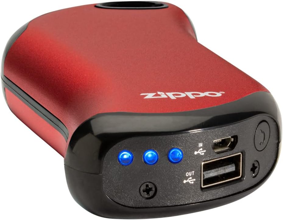 Zippo Heatbank 9s Rechargeable Hand Warmer - Portable, Long-Lasting Heat | Ideal for Outdoor Use