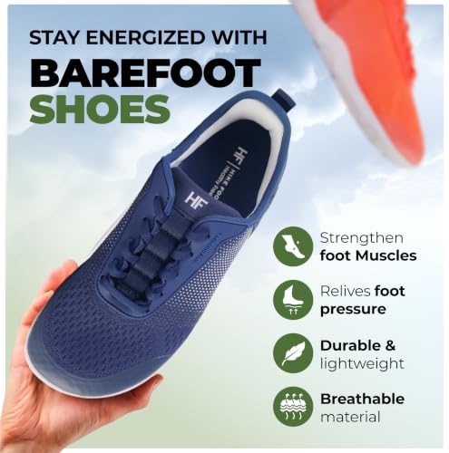 Barefoot Slip-On Shoes for Women Men Wide Toe Box HF Stride Beige 9-9.5 Women / 7-7.5 Men