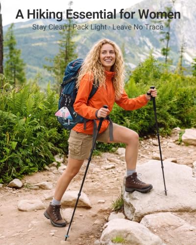 Pee Cloth for Women Hiking Essentials - Mountains Variation 2-Pack