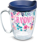 16oz Double Wall Insulated Floral Mug - Keeps Drinks Hot or Cold, Made in USA