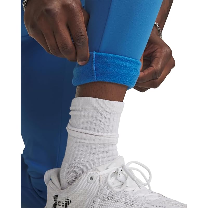 Under Armour Men’s Armour Fleece Joggers - Blue Atlantis / White, Large