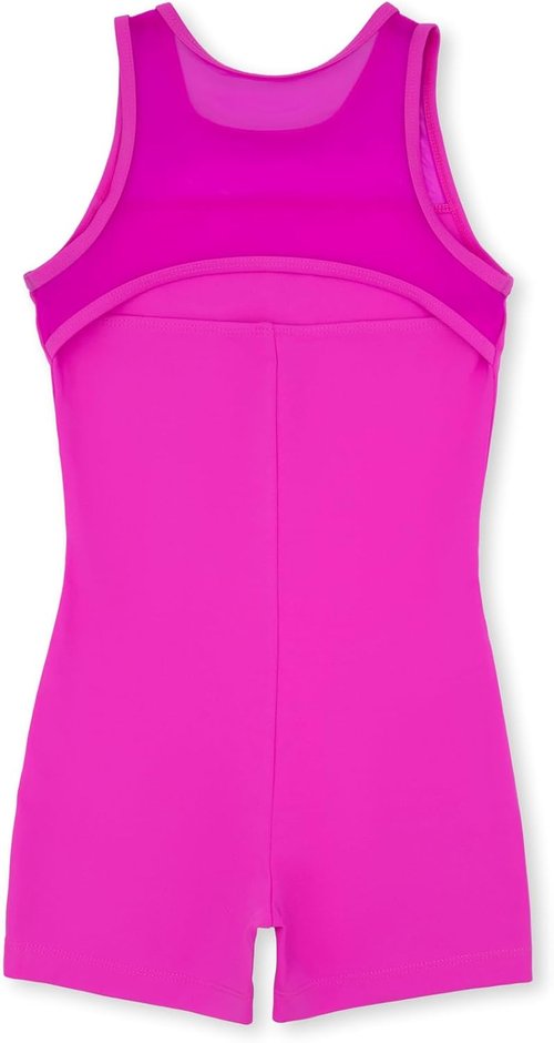 Capezio Rainbow Star Biketard for Girls - Colorful Dancewear in Vibrant Rainbow Design