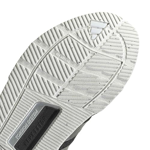 adidas Womens Dropset Control Training Sneakers Black 8.5 Iron & Silver Metallic