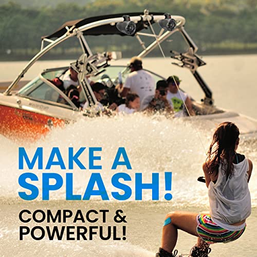 BOSS Audio MRWT40 4-Inch Marine Wakeboard Tower Speakers 400W Weatherproof
