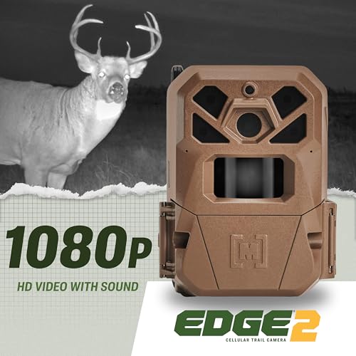 Moultrie Edge 2 Cellular Trail Camera - Single GSM 4G LTE Hunting & Security