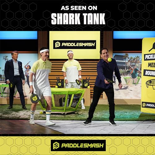 PaddleSmash Pickleball Yard Game with Paddles - As Seen on Shark Tank, 2-4 Players