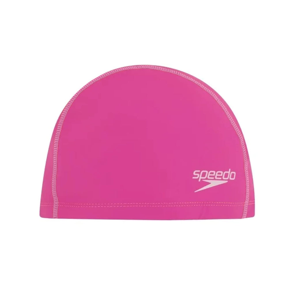 Speedo Unisex-Adult Pace Swimming Cap | Comfort Fit, Pink, One Size