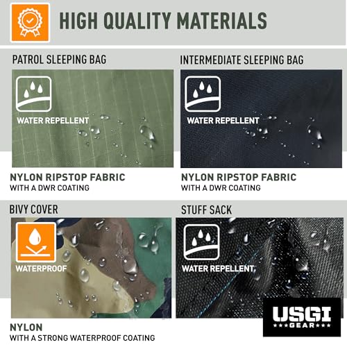 Military Modular Sleeping Bag System for Cold Weather Camping & Survival