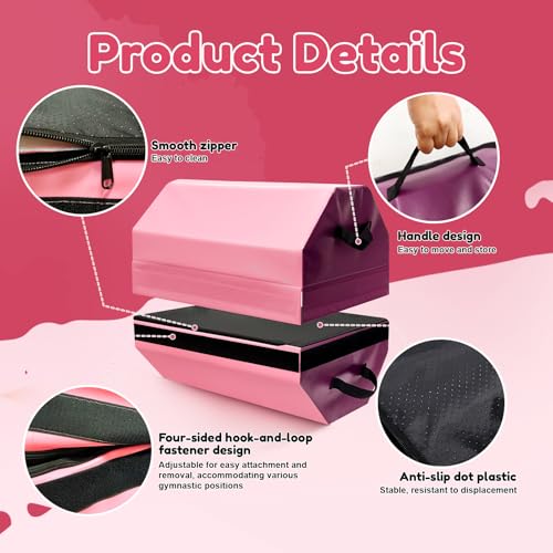 Detachable Octagon Gymnastics Mat 17.5x17.5x23 Inches Foam & Waterproof Cover