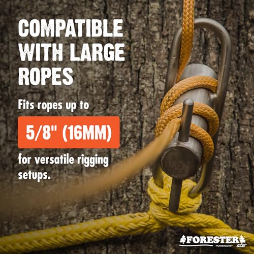 Forester Port-A-Wrap Stainless Steel Arborist Tree Rigging Wrap Medium - 7000lb Strength