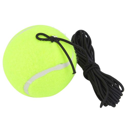 fosa1 Training Tennis Ball, Tennis Ball with Elastic Rubber Rope, Indoor Outdoor Sports Training Training Ball Tennis Ball, for Beginners Advanced Tennis Players
