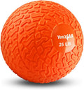 Yes4All Slam Balls - Durable 10-40lb Weighted Core Strength Training Ball | PVC Sand-Filled