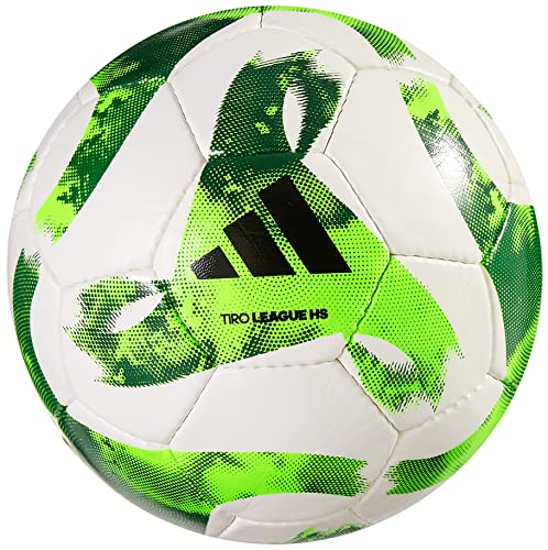 adidas Tiro Soccer Ball Size 5 Indoor/Outdoor Match Ball Green & White