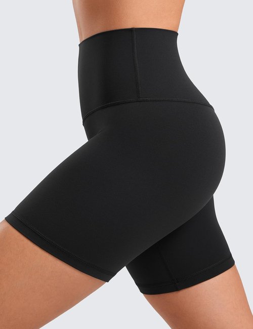 CRZ YOGA Biker Shorts - ButterLuxe High Waisted Spandex for Women | Perfect for Running & Volleyball