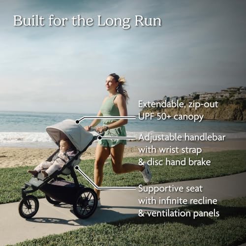 UPPAbaby Ridge V2 All-Terrain Jogging Stroller - James Variation, Black