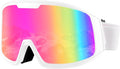 Ukoly Ski & Snowboard Goggles - HD Anti-Fog Lens, OTG Design, UV400 Protection | Men & Women