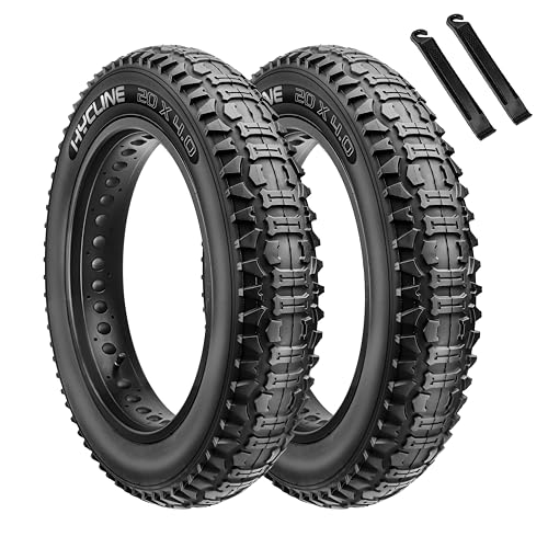 20x4.0 Fat Tire for Electric Bikes - 2 Pack All-Terrain Bicycle Tires - Variation of THIS listing