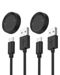 (2 Pack) Charger Cable for Amazfit Active 2/Amazfit Active 2 Square,Replacement Magnetic Charging Cable for Amazfit Active 2 Square/Amazfit Active 2, Magnetic Fast Charging,3.3ft