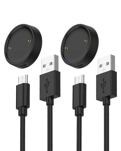 (2 Pack) Charger Cable for Amazfit Active 2/Amazfit Active 2 Square,Replacement Magnetic Charging Cable for Amazfit Active 2 Square/Amazfit Active 2, Magnetic Fast Charging,3.3ft