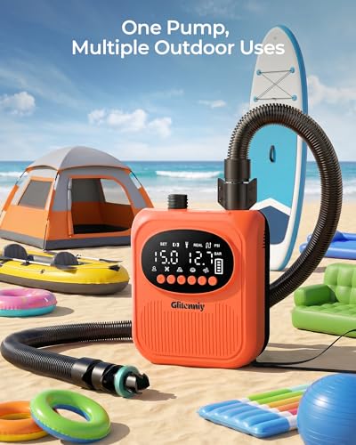 Electric Paddle Board Pump 13500mAh Rechargeable Inflator for SUP & Inflatable Boats