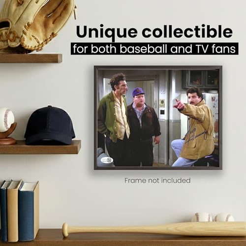 Autographed Keith Hernández 8x10 Mets Baseball Photo Poster - Seinfeld Crossover Collectible