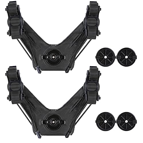 Offset Kayak Paddle Holder 2-Pack for Track Mounts - Fishing & Kayaking Accessories