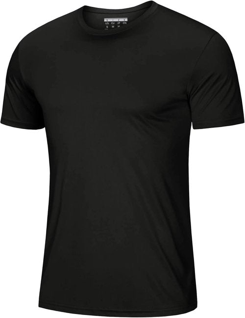 MAGCOMSEN Men's UPF 50+ Quick-Dry Athletic T-Shirt - Ideal for Running, Swimming & Workouts