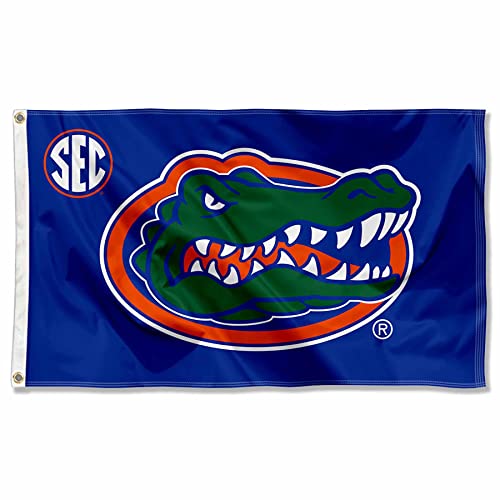 Florida Gators College Flag 3x5 ft with UV Screen Print & Metal Grommets
