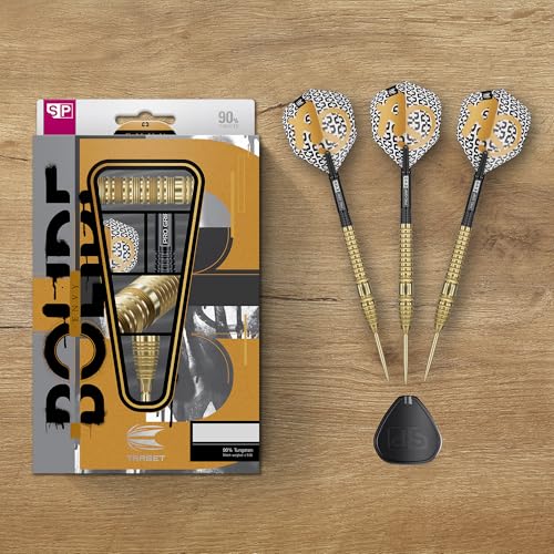 Target Darts Bolide Envy 90% Tungsten Steel Tip Dart Set 26G Barrel 03 with Swiss Points & Evo Shafts