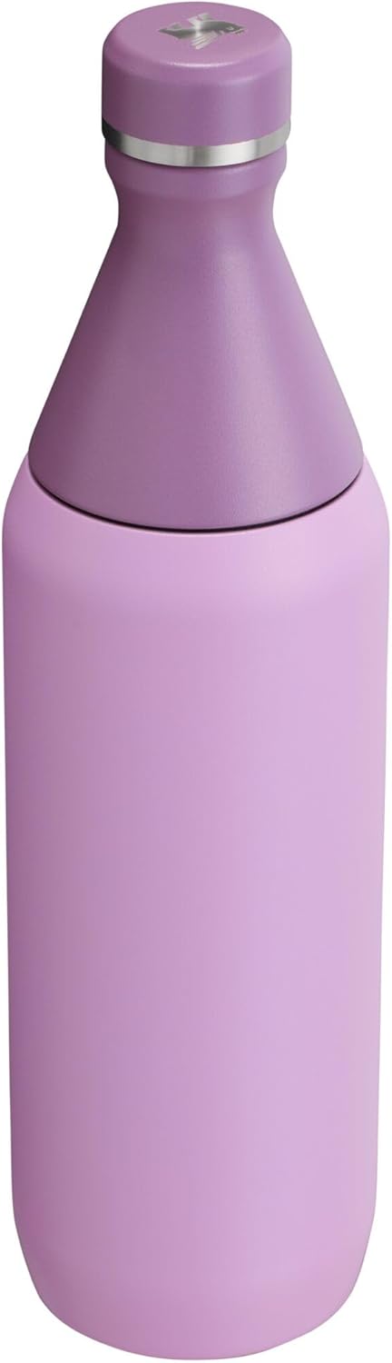 Stanley All Day Slim Bottle 20 oz - Insulated Stainless Steel with Leakproof Twist-On Lid | Lilac