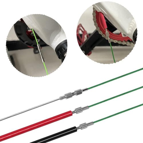 BESNIN Internal Cable Routing kit +Hose Cutter Bicycle Tool Set,Internal Cable Routing Tool+Hydraulic Hose Fitting Insert Tool,Tool for Bicycle Frame Put Out Inner Wire