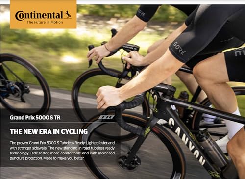 Continental Grand Prix 5000 S TR Tubeless Road Bike Tire 700x25 BlackChili