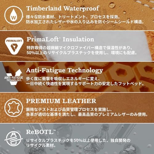 Waterproof Timberland Men's 6-Inch Premium Nubuck Boots - Wheat Variation V1