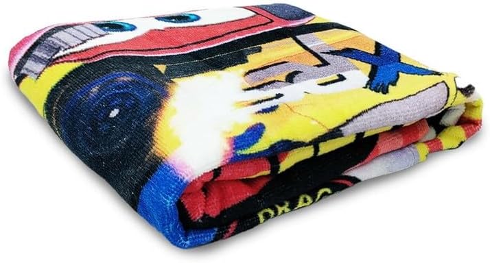 Royal Wear Kids Soft Hooded Bath Towel - Official Licensed Cars Design | 40 x 60 Inches