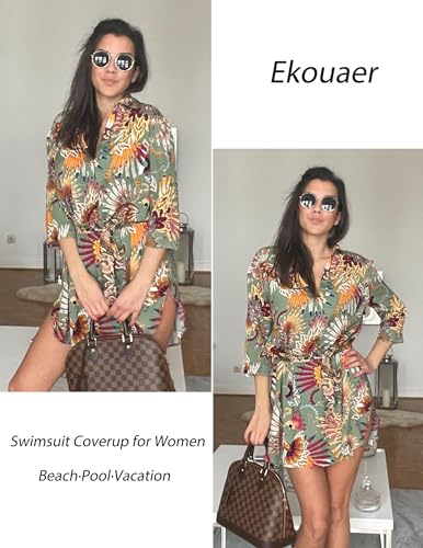 Women’s Swimsuit Coverup Dress - Medium / Pat7 Beach Cover Up