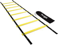 Yes4All Agility Ladder - Adjustable Speed Training Equipment for All Ages | Durable & Portable with Carry Bag
