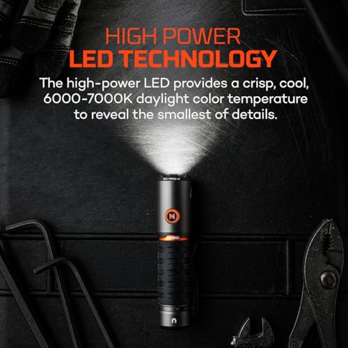 NEBO Torchy 3K EDC Flashlight - 3000 Lumen Compact Pocket Light - Gray Variation