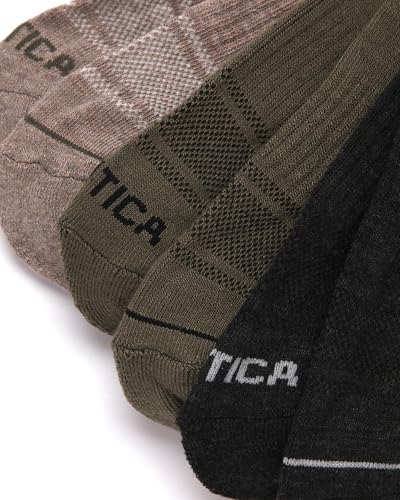 Nautica Men's Low Cut Cushioned No Show Socks 6 Pack - Graphite Heather