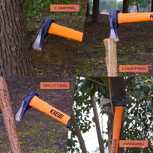 KSEIBI 274178 36-Inch Wood Splitting Axe - Heavy-Duty Log Splitter