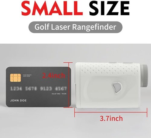 AquilaPro N1 Golf Rangefinder - 1000 Yards, Slope Function, 0.5 Yard Accuracy, 7X Magnification