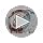 Invicta Speedway Men's 39mm Quartz Watch with Black Dial - Stainless Steel