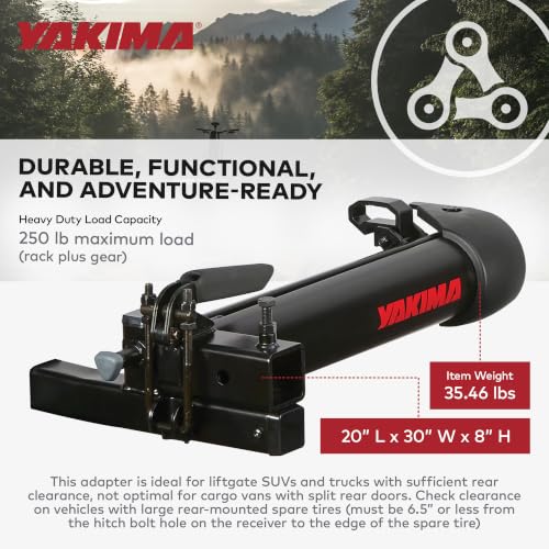 Yakima BackSwing Swing-Away Bike Rack Adapter for 2-Inch Hitch Receivers