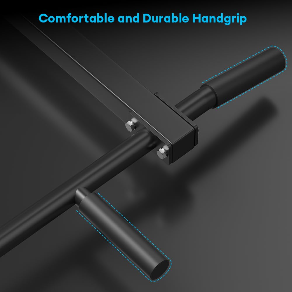 Wall Mount Pull Up Bar, Joist Mount Pull Up Bar, Beam and Rafter Mounted Chin Up Bar for Home Gym With Wood Mount and Wall Mount Screws (Black5)