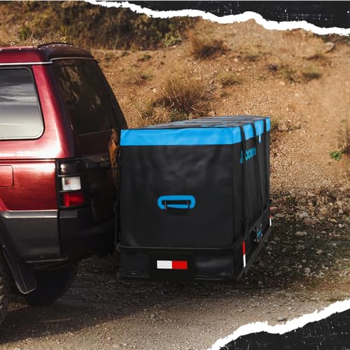 Mockins 25 Cu Ft Waterproof Cargo Bag for Hitch Carrier & Truck Bed - 60x24x31