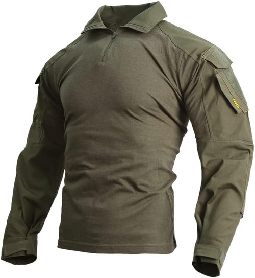EMERSONGEAR G3 Combat Shirt - Upgraded Tactical Long Sleeve Camo Shirt for Men | Perfect for Hiking & Fishing