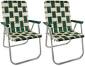 Lawn Chair USA Charleston Classic 2-Pack Outdoor Folding Camping Chairs